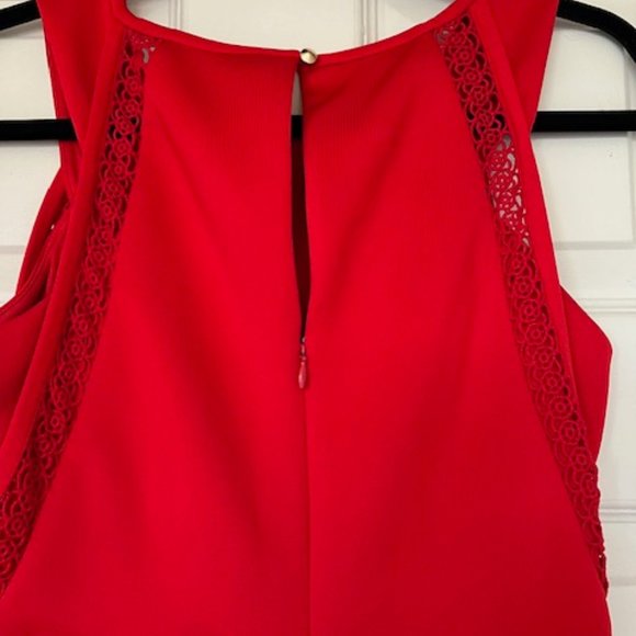Guess Red Sheath Dress, Size 4 - Picture 5 of 6